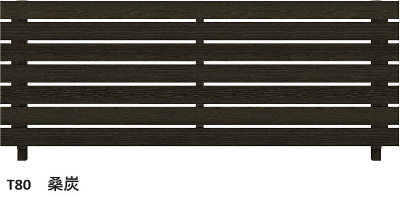 YKK APの「ルシアス フェンス H02型 横板格子」のサブ画像4