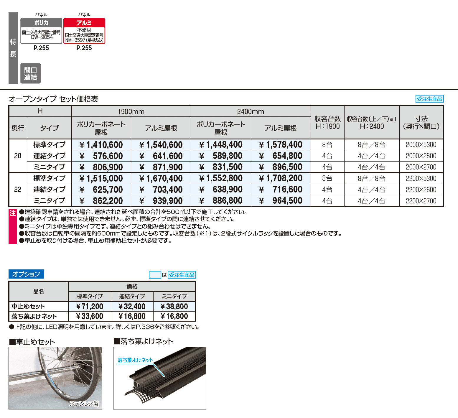 アルフォース オープンタイプ 4500N/㎡_価格_1