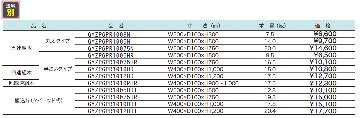 基礎式土留(連木タイプ)/タイロッド式土留【2023年版】_価格_1