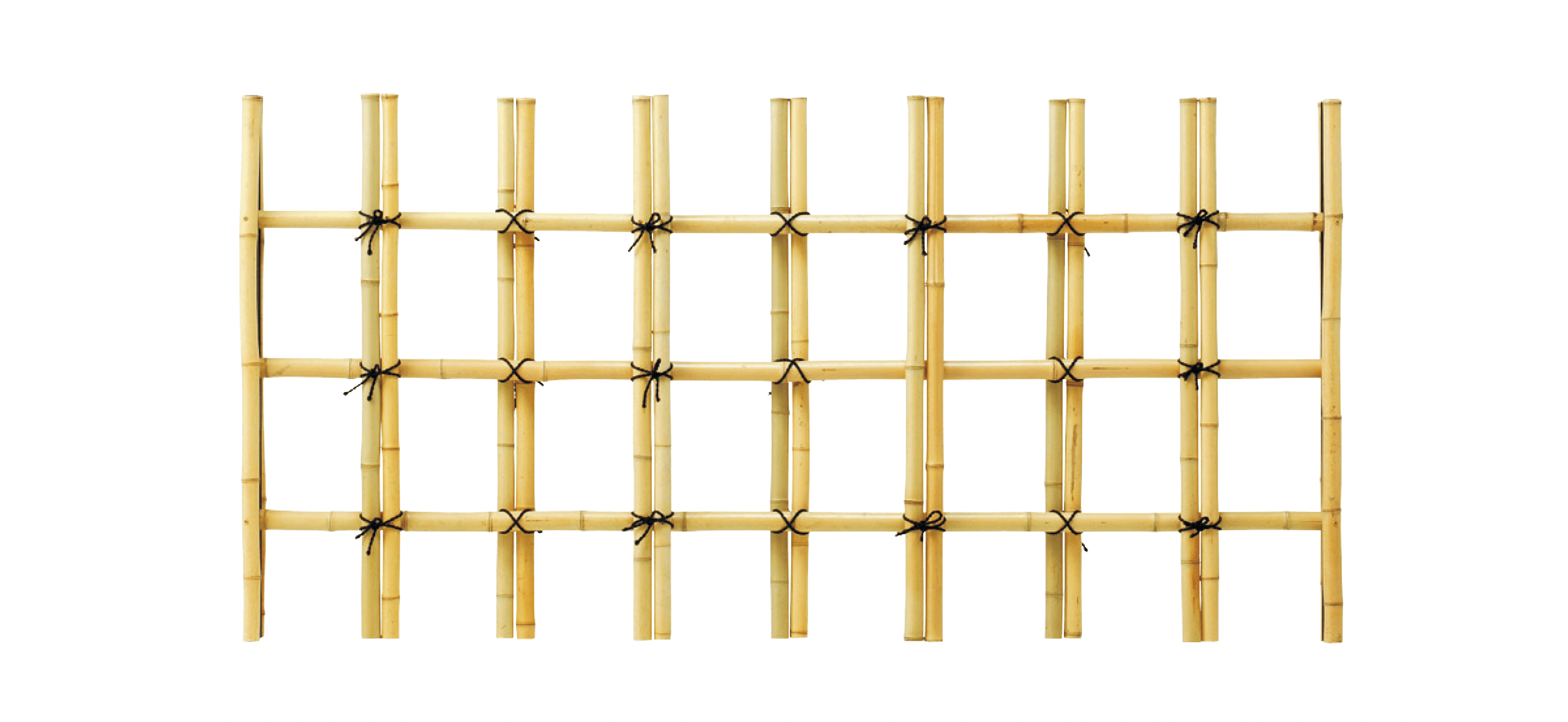 タカショーの「天然さらし竹四ツ目垣ユニット」