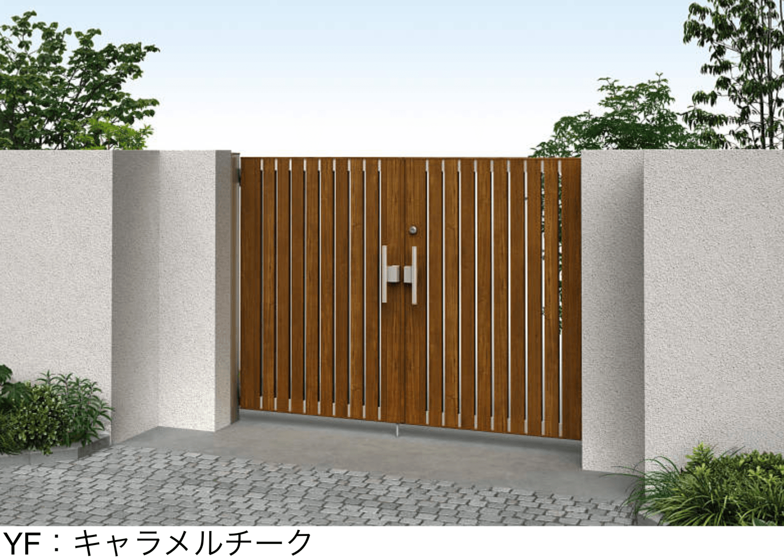 YKK APの「電気錠付共用門扉 ルシアス 門扉 TS3型【2025年6月発売】」のサブ画像4