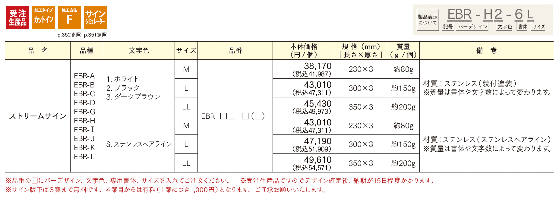 ストリームサイン【2025年版】_価格_1