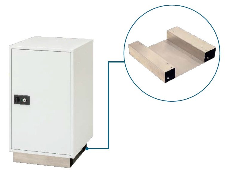 タカショーの「宅配ボックス De-TAK 専用ベース」