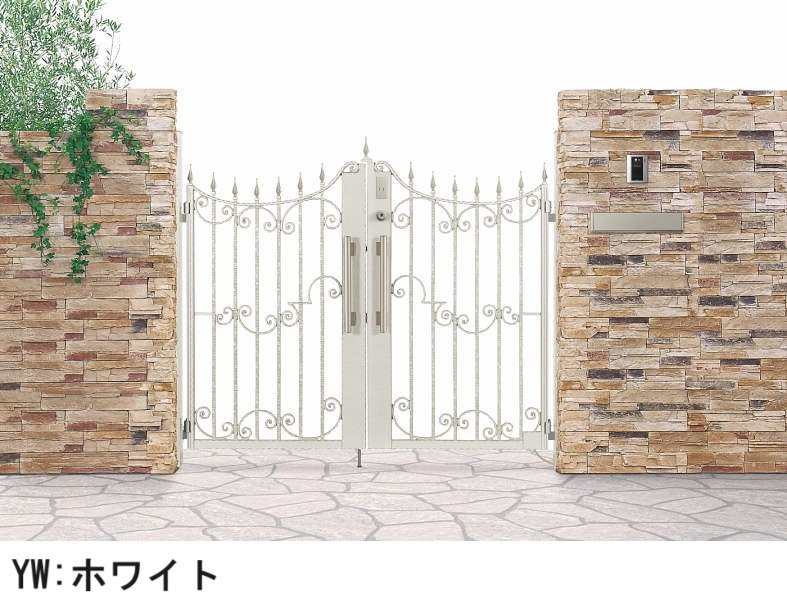 YKK APの「〔ピタットKey システム〕電気錠付 シャローネ 門扉シリーズ EA07型【2024年版】」