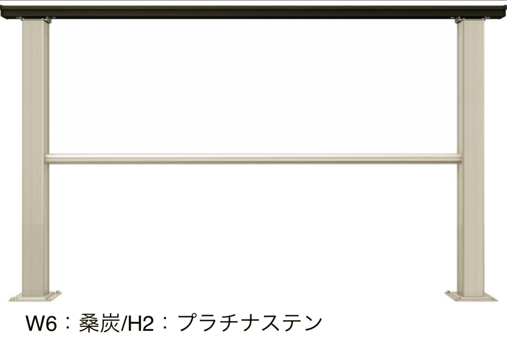 YKK APの「ルシアス デッキフェンスB02型【2023年版】」のサブ画像1