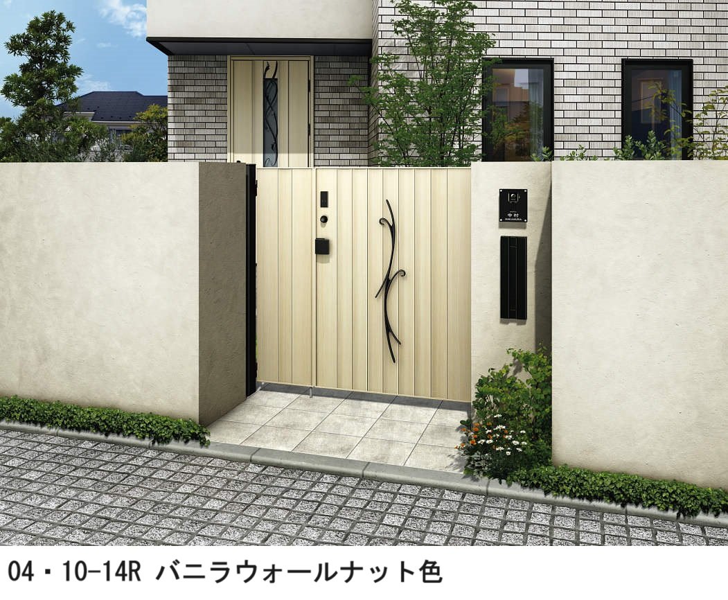 YKK APの「〔ピタットKey システム〕電気錠付 ルシアス 門扉シリーズ C02型【2024年版】」