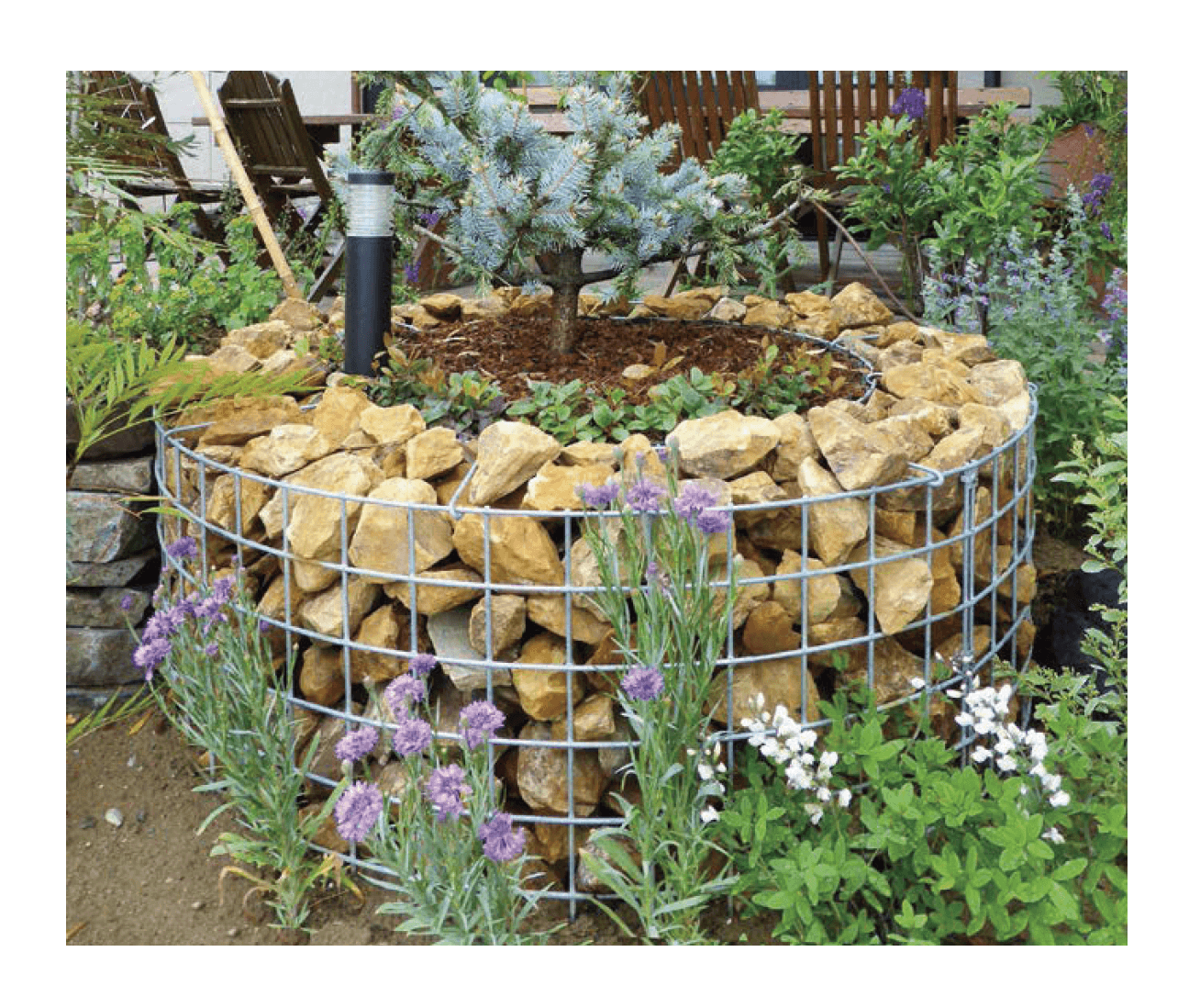 オンリーワンクラブの「ガビオン グリーンユニット 植栽ユニット」