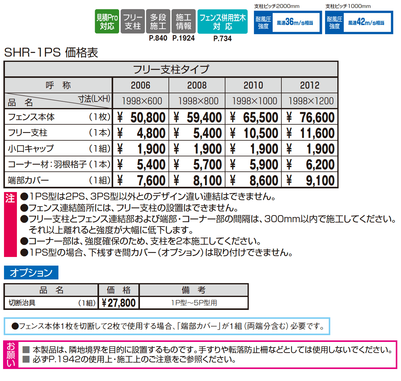 シャトレナⅡ 1PS型_価格_1