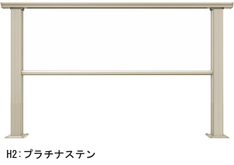 YKK APの「ルシアス デッキフェンス B02型 横格子1本タイプ」のサブ画像2