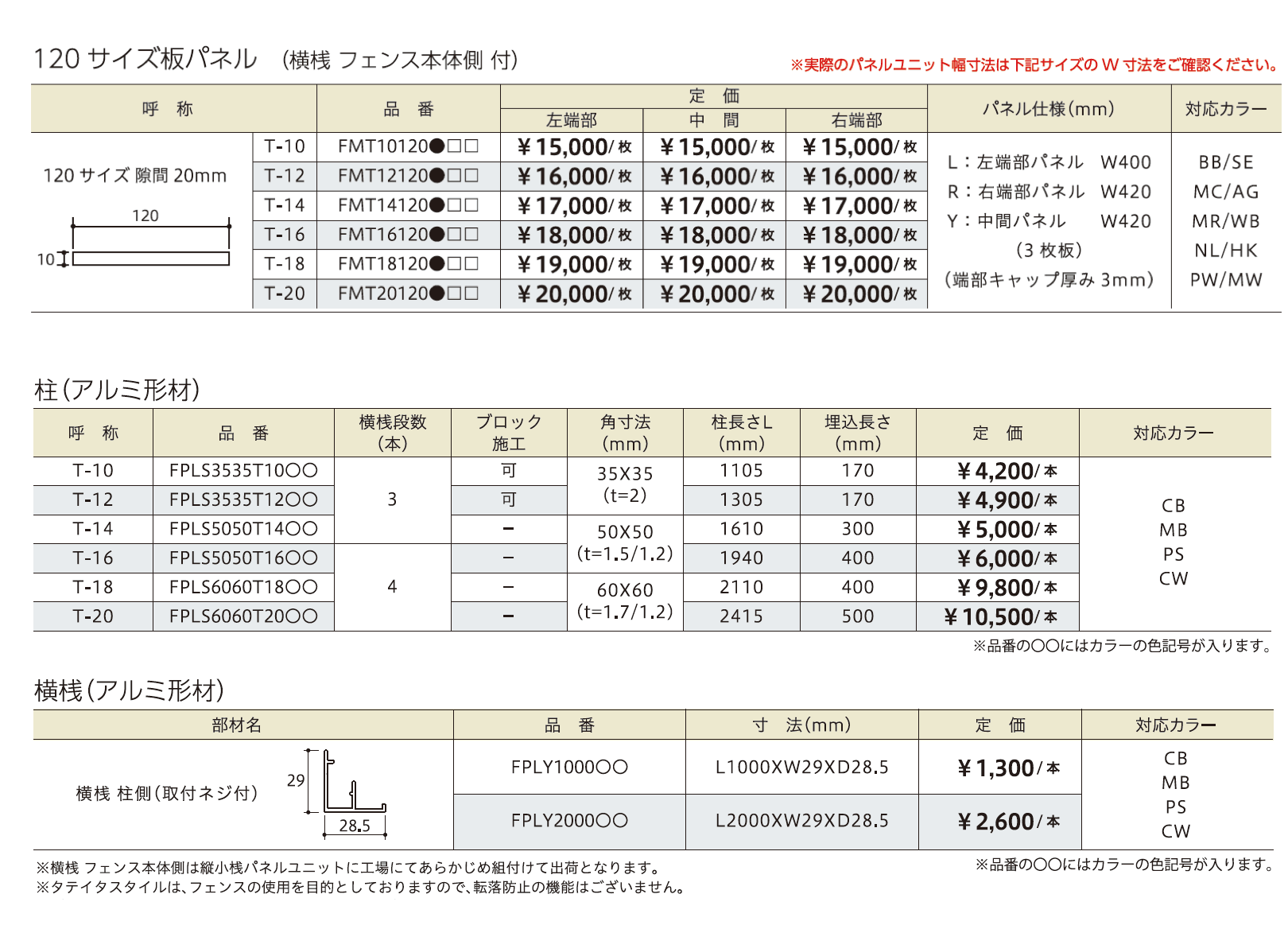 タテイタスタイル 120サイズ (隙間20mm)(板デコⅡ仕様)【2024年版】_価格_2