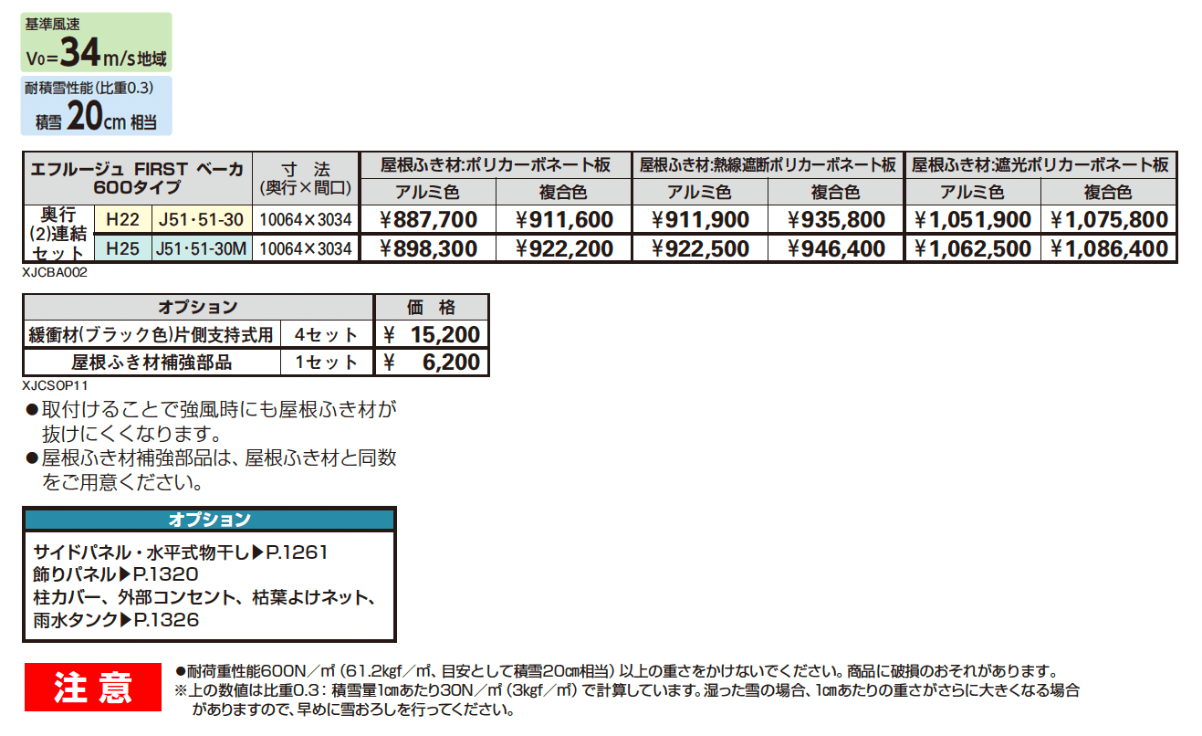 エフルージュ FIRST ベーカ 600タイプ (奥行連結)_価格_1
