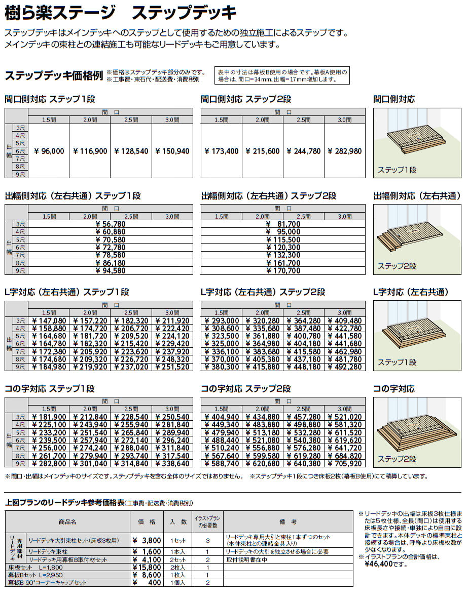 樹ら楽ステージ【2024年版】_価格_2