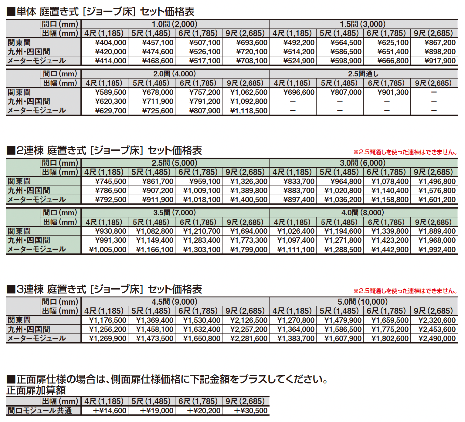 ビューステージ Fスタイル_価格_1