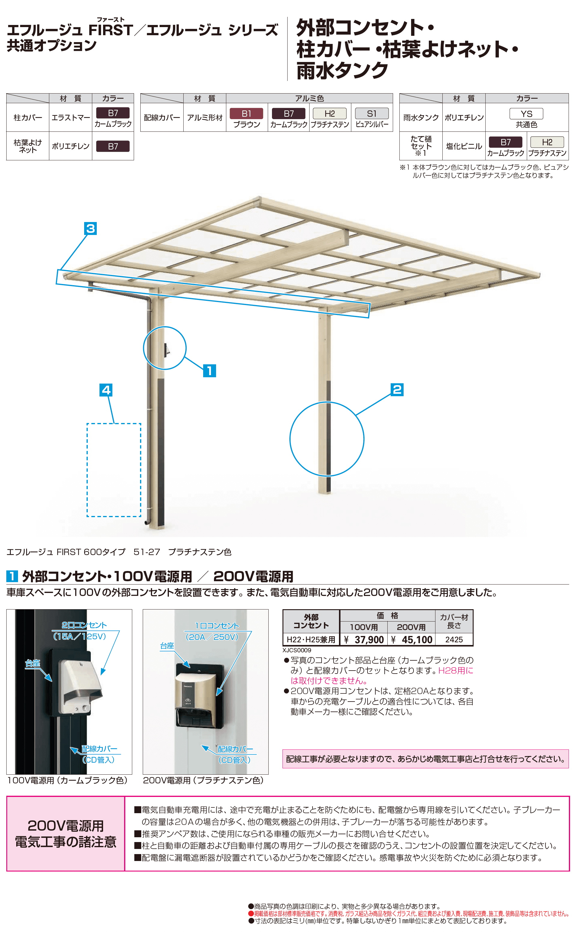 エフルージュ FIRST 600タイプ 2台用(単体)_価格_9