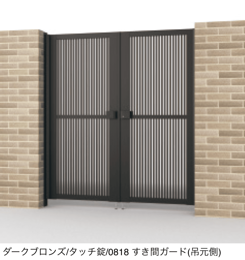 三協アルミの「レジリアハイタイプT1型(H型:内蔵錠・タッチ錠)」のサブ画像1