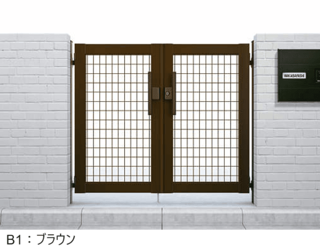 YKK APの「シンプレオ 門扉M1型【2024年版】」のサブ画像1