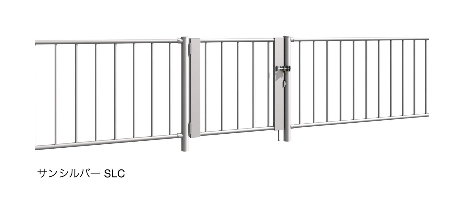 三協アルミの「ピュアライン門扉1型 たて格子タイプ」のサブ画像2