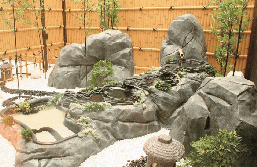 タカショーの「滝・ウォーターコース」のサブ画像1