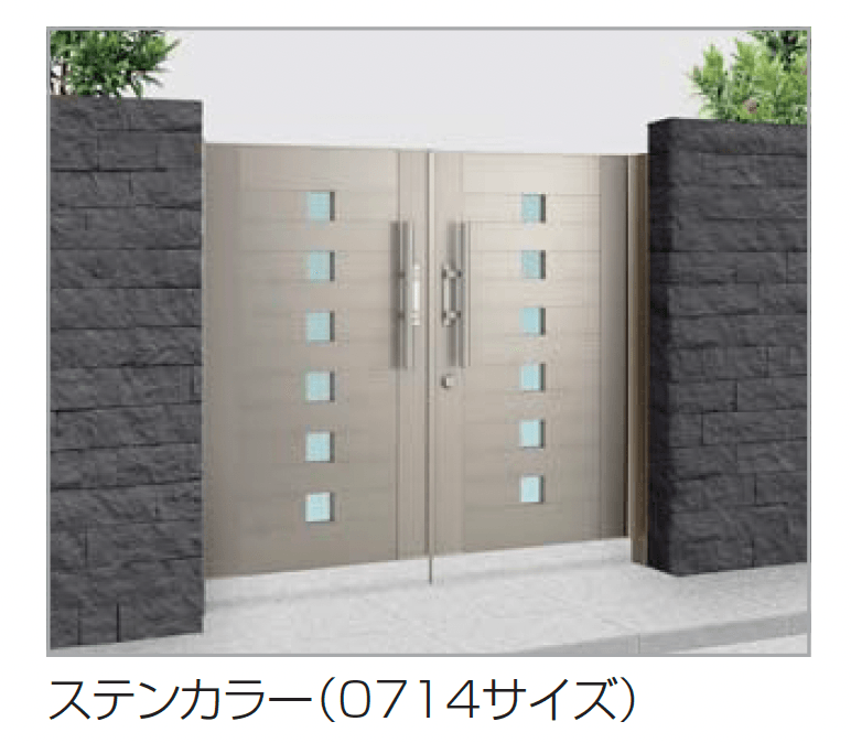 四国化成の「アルディ門扉5型」のサブ画像1