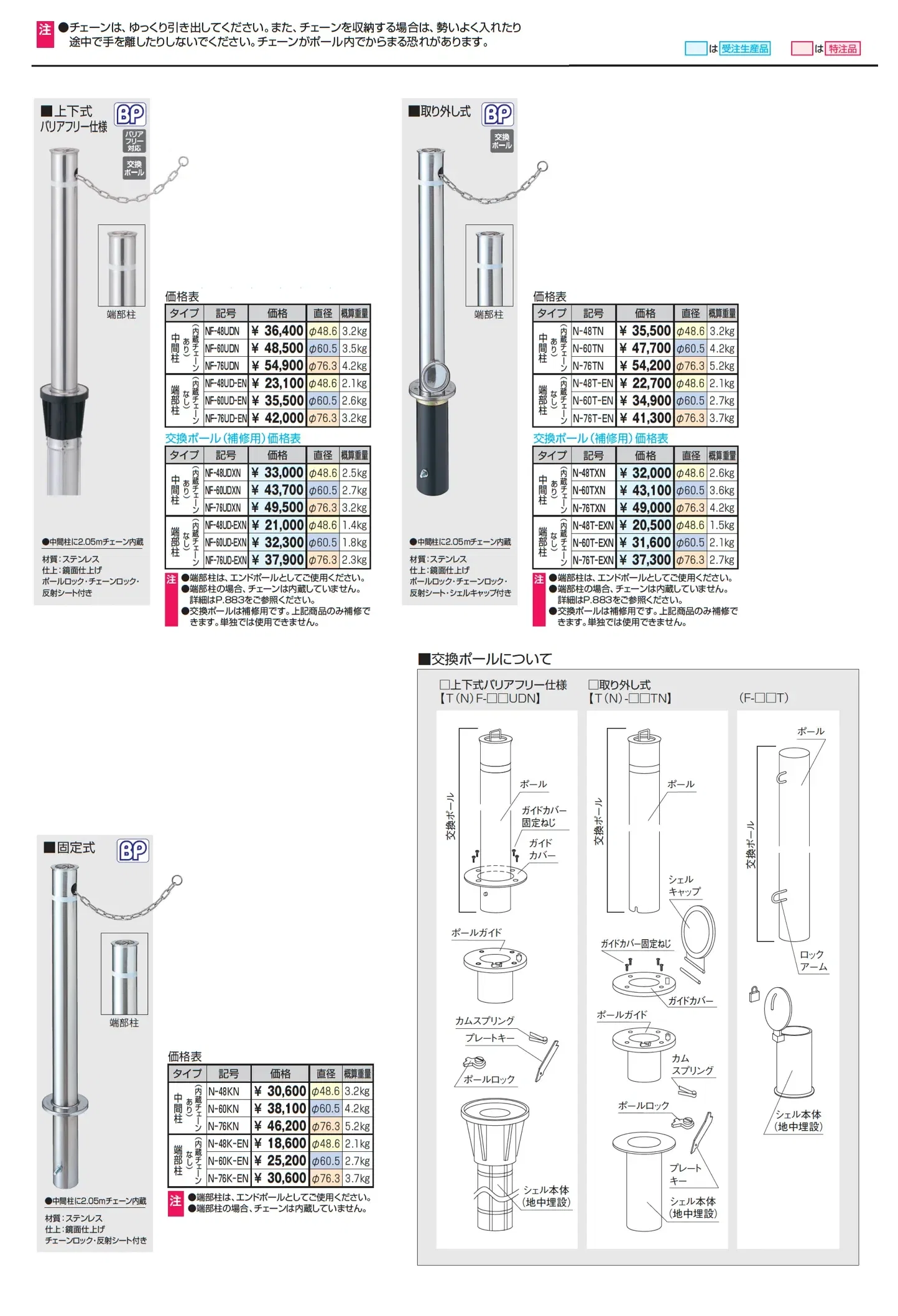 ビポールBP チェーン内蔵型_価格_1