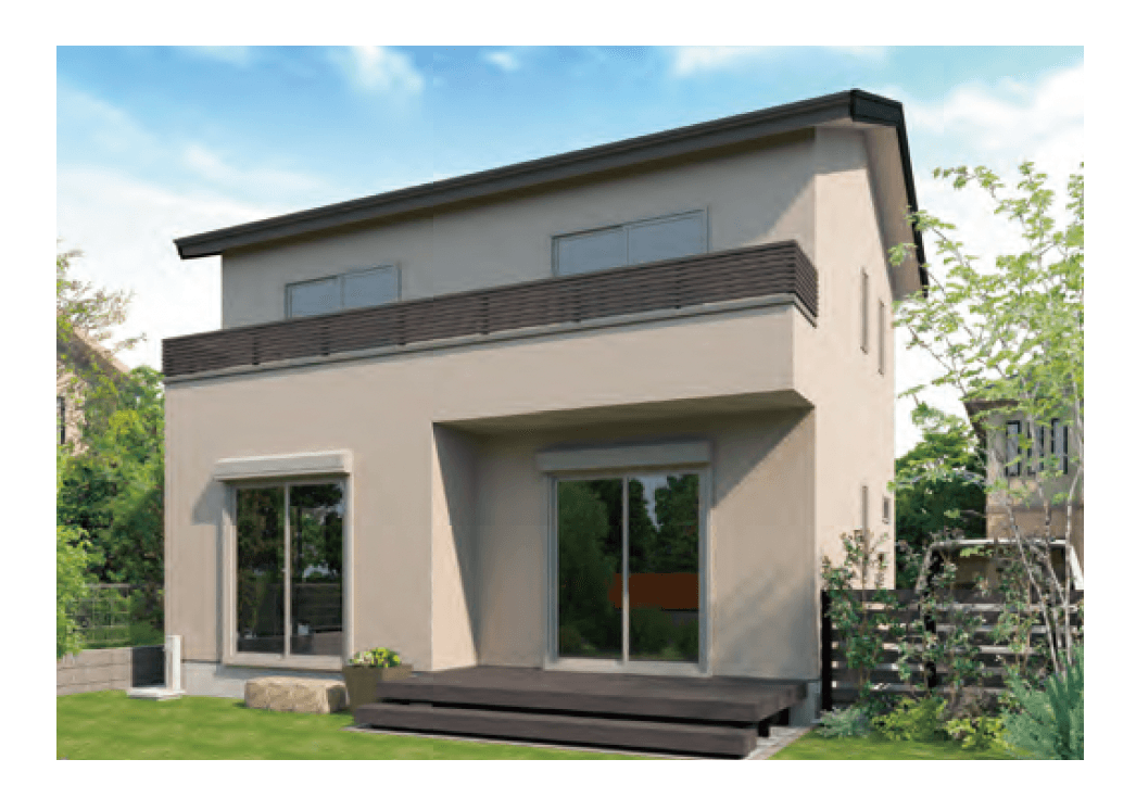 MINOの「笠木付彩木横格子手摺34H450タイプ【2024年版】」のサブ画像2