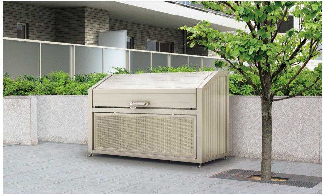YKK APの「〈ゴミ収納庫〉CRステーションType02」