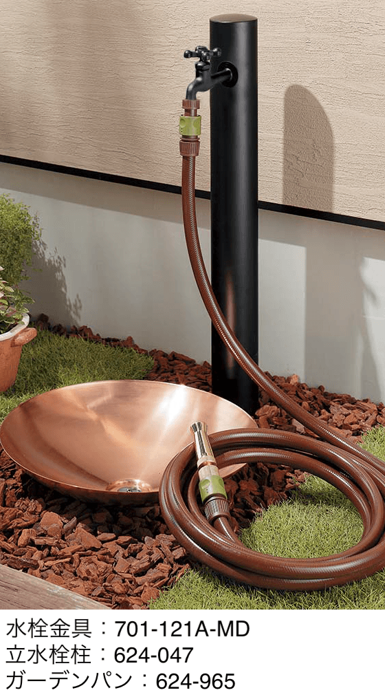 ギャザーの「ステンレス水栓柱」のサブ画像1