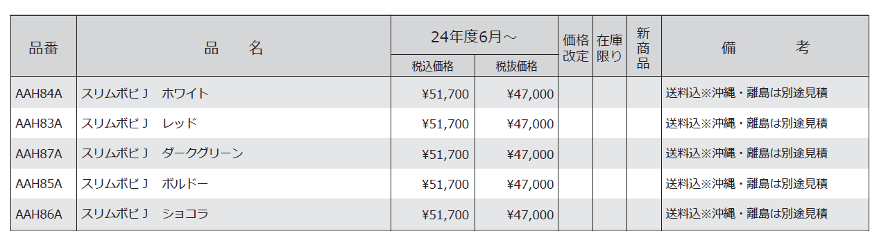 スリムボビJ【2024年版】_価格_1