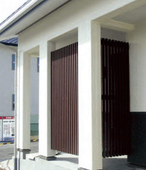 MINOの「ハイブリッド彩木ストライプスクリーン・開口部34×40縦格子タイプ N仕様 HAM-KN」のサブ画像1