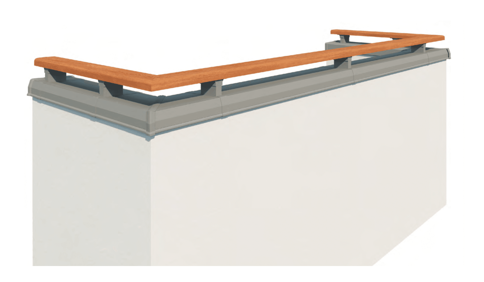 MINOの「笠木付彩木横格子手摺H100タイプ【2024年版】」