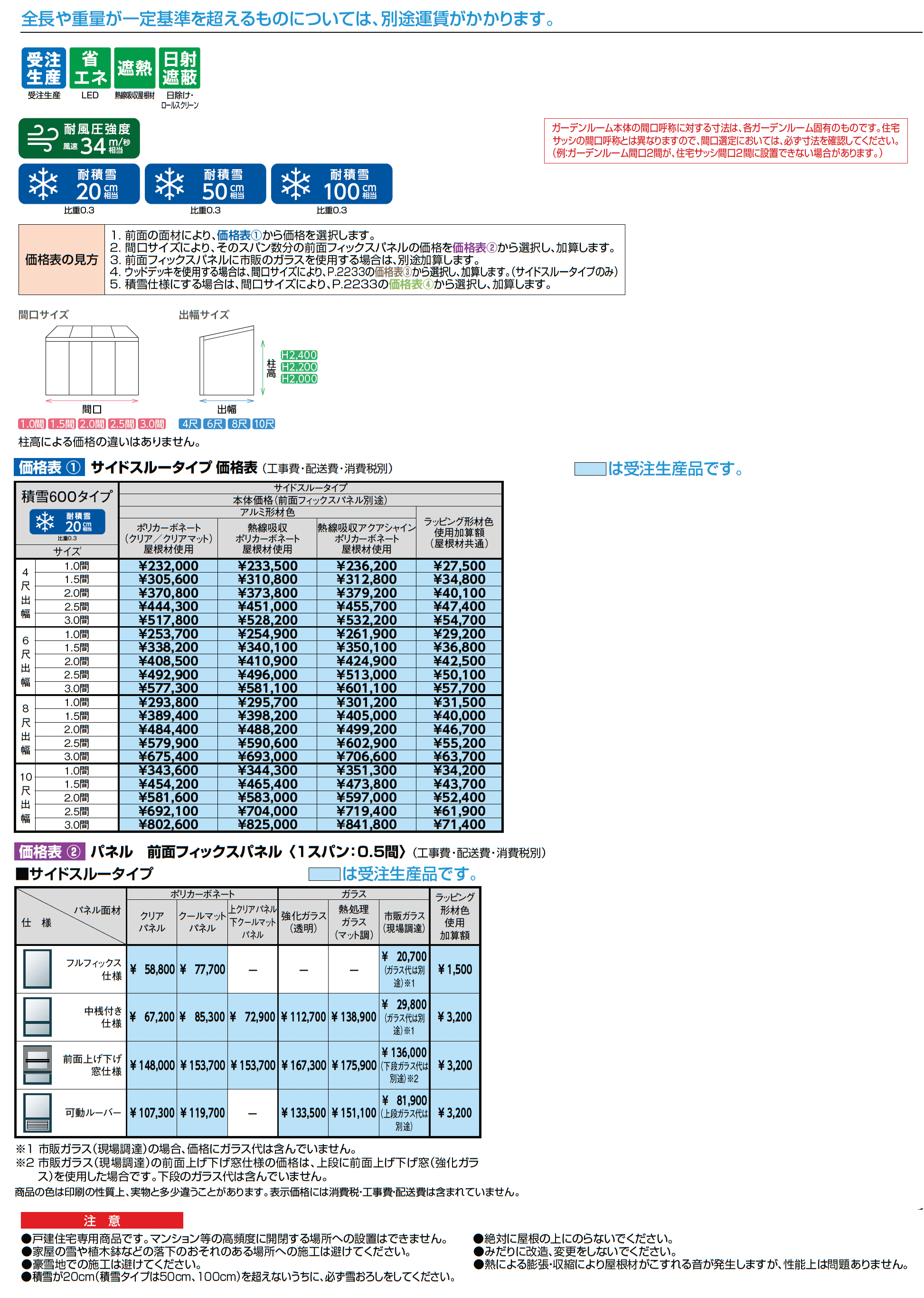 ココマ サイドスルータイプ_価格_1