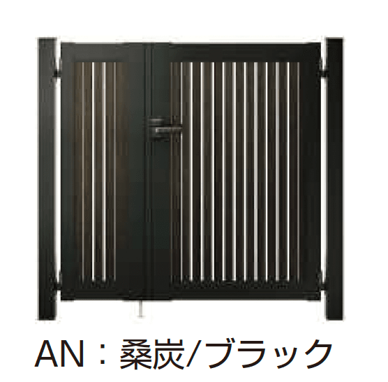 YKK APの「ルシアス 門扉 TS1型 たてスリット【2025年6月発売】」のサブ画像8
