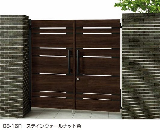 YKK APの「電気錠付共用門扉 エクスティアラ 門扉 YR1型【2025年6月発売】」のサブ画像1