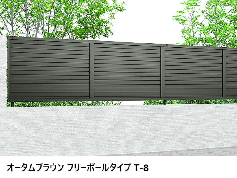LIXILの「フェンスAB YM2型(横目隠し②)【2024年版】」のサブ画像1