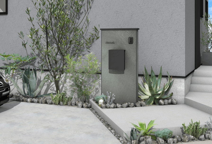 タカショーの「エバーアートボード®︎ 門柱」