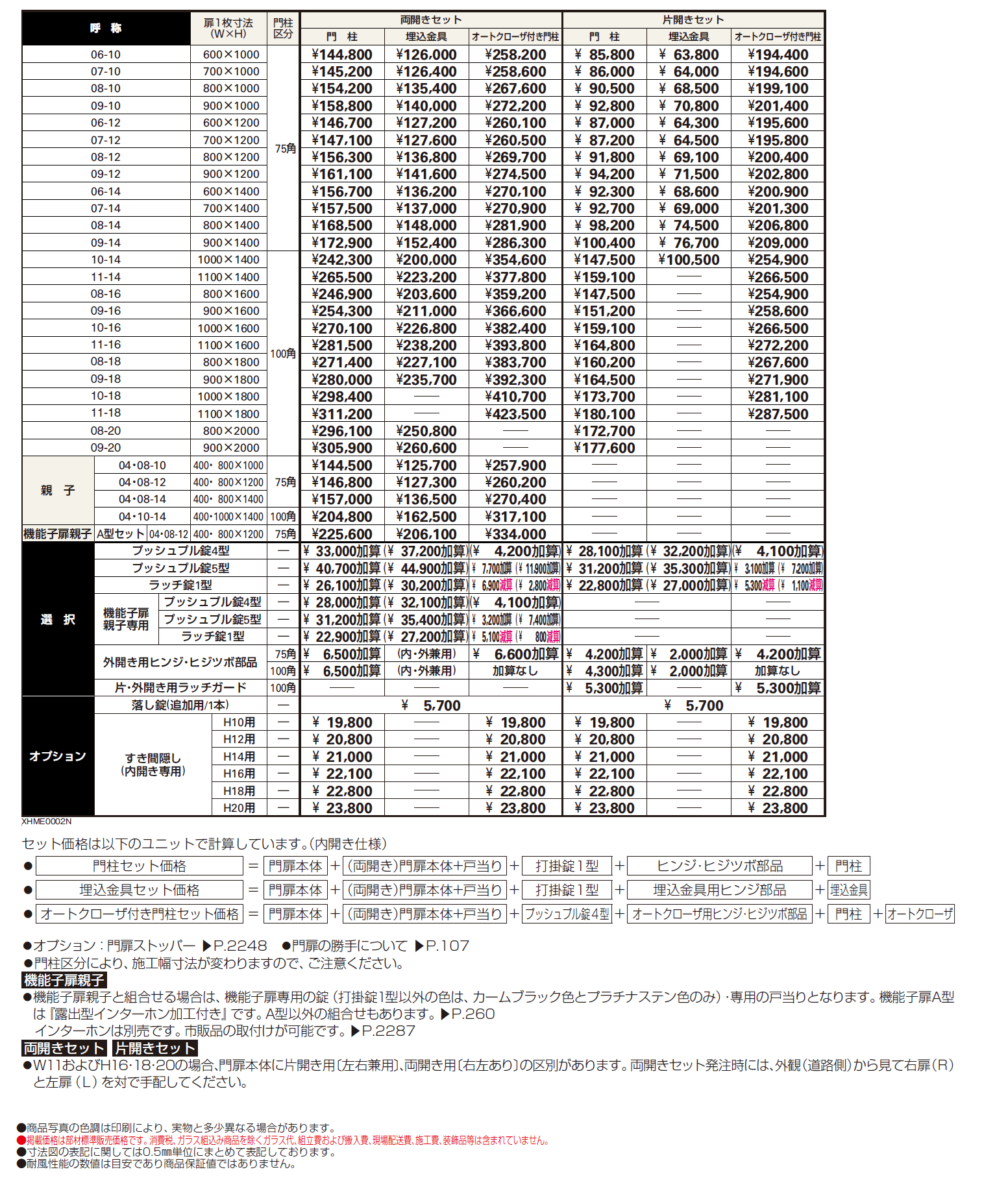 シンプレオ 門扉4型【2024年版】_価格_1