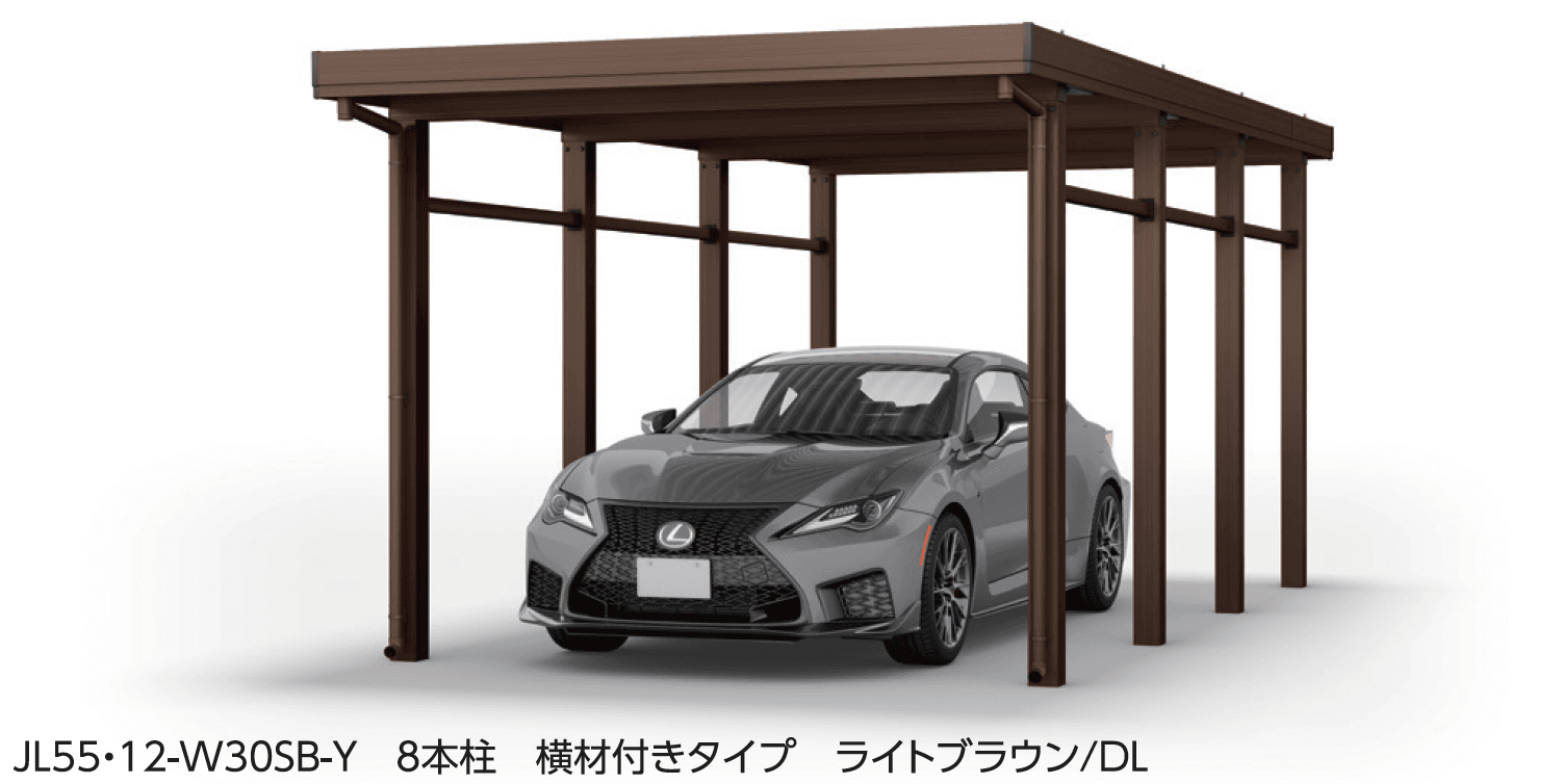 大仙の「SSポートGⅢ 積雪100cm Aタイプ・Bタイプ奥行延長セット/1台用」のサブ画像1