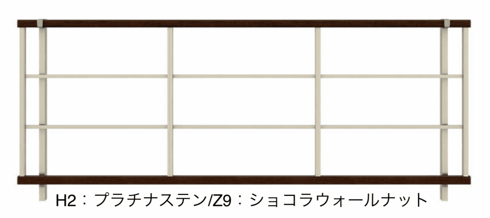 YKK APの「ルシアス フェンスH05型 横格子【2023年版】」のサブ画像5