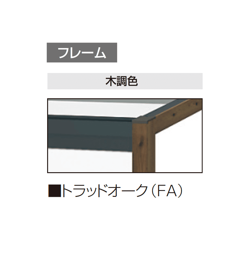 三協アルミの「スマーレ (デッキON仕様 サイドオープンタイプ 腰パネル)」のサブ画像4