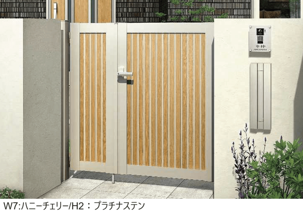 YKK APの「ルシアス 門扉S03型【2024年版】」