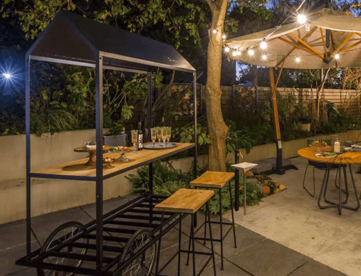 オンリーワンクラブの「ガーデンマルシェ/テント付ユニットテーブル/カウンターチェア」のサブ画像3