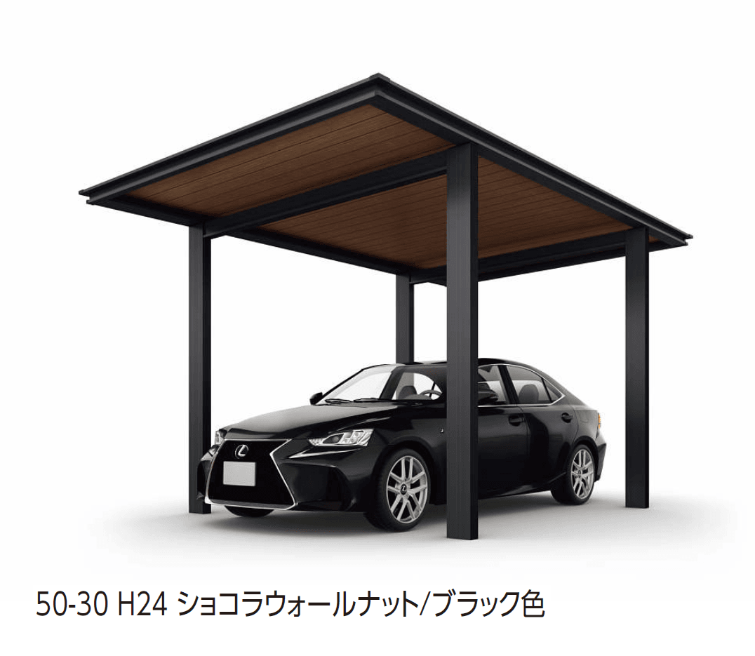 YKK APの「ルシアス カーポート 1500タイプ 1台用 単体セット/奥行連結セット【2024年版】」のサブ画像8
