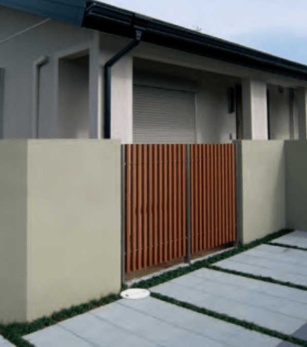 MINOの「ハイブリッド彩木ストライプフェンス・間仕切34×40縦格子タイプ【2024年版】」のサブ画像1