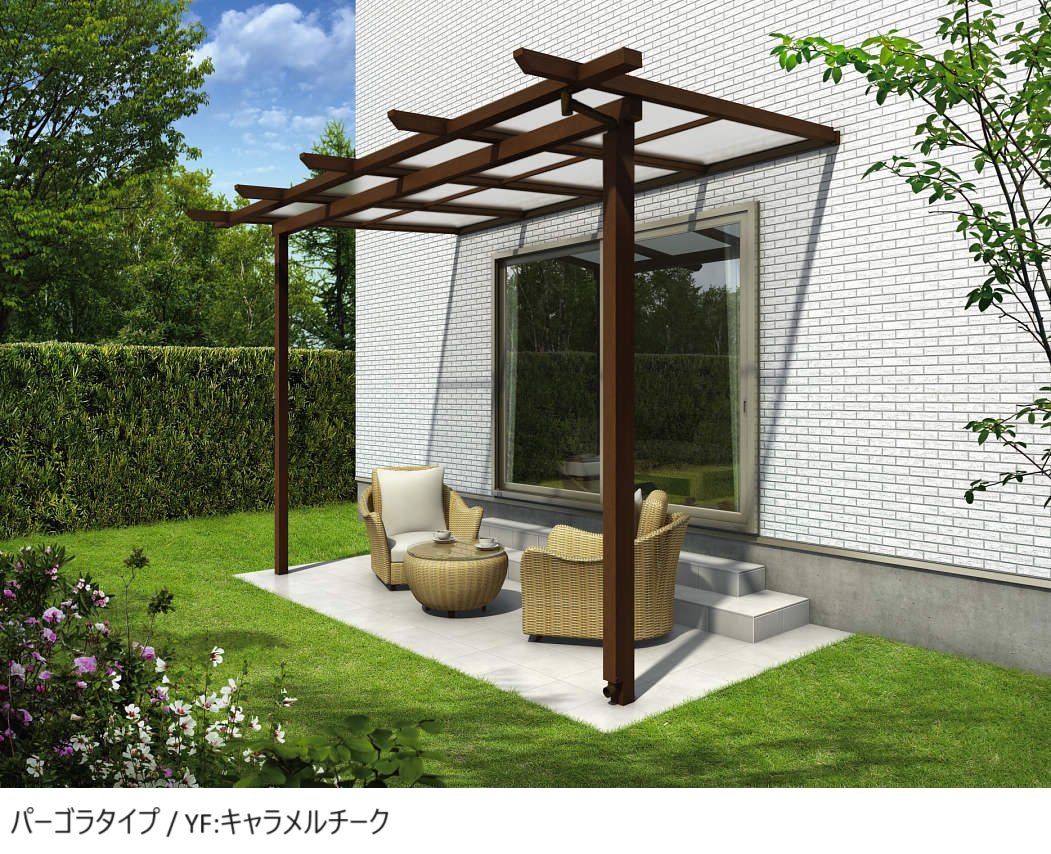 YKK APの「木調テラス屋根・木調バルコニー屋根 サザンテラス」のサブ画像7