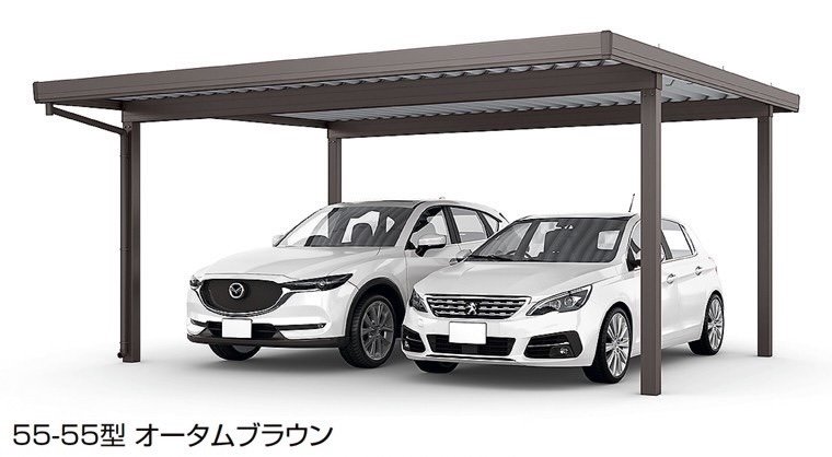 LIXILの「カーポートSW 900タイプ 2台用」のサブ画像4