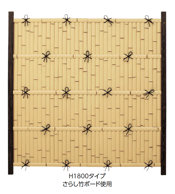 タカショーの「ユニバンブー®︎1型セット」