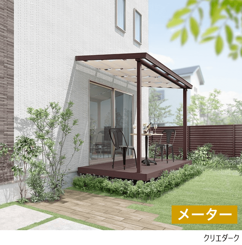 LIXILの「シュエット テラスタイプ メーター」のサブ画像1