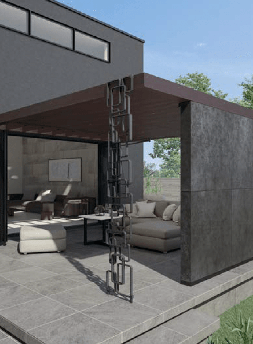 LIXILの「プラスG Gスクリーン 鋳物パネル」