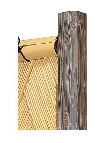 タカショーの「エバーバンブー®︎ アル銘木®︎ こだわり®︎丸太柱【2024年版】」のサブ画像1