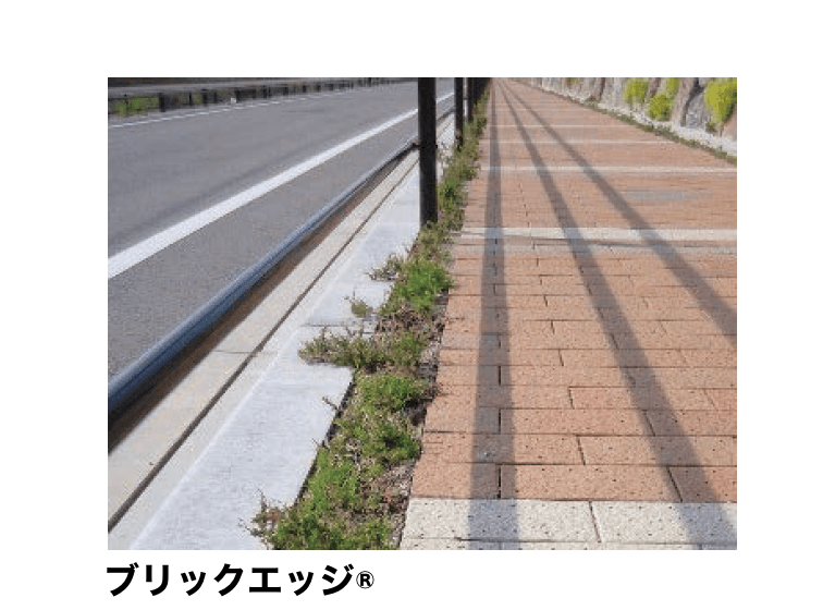太陽エコブロックスの「ブリックエッジ® / ロッキンエッジ® / サークルエッジ® / スミリン バンブーエッジ® / ルートバリア®」